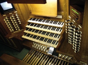 Console grand orgue cathédrale de Chartres