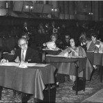 Edouard SOUBERBIELLE - Chartres_concours_Jury_1974.  Édouard Souberbielle est assis à gauche. ( coll. A. Galpérine ) 